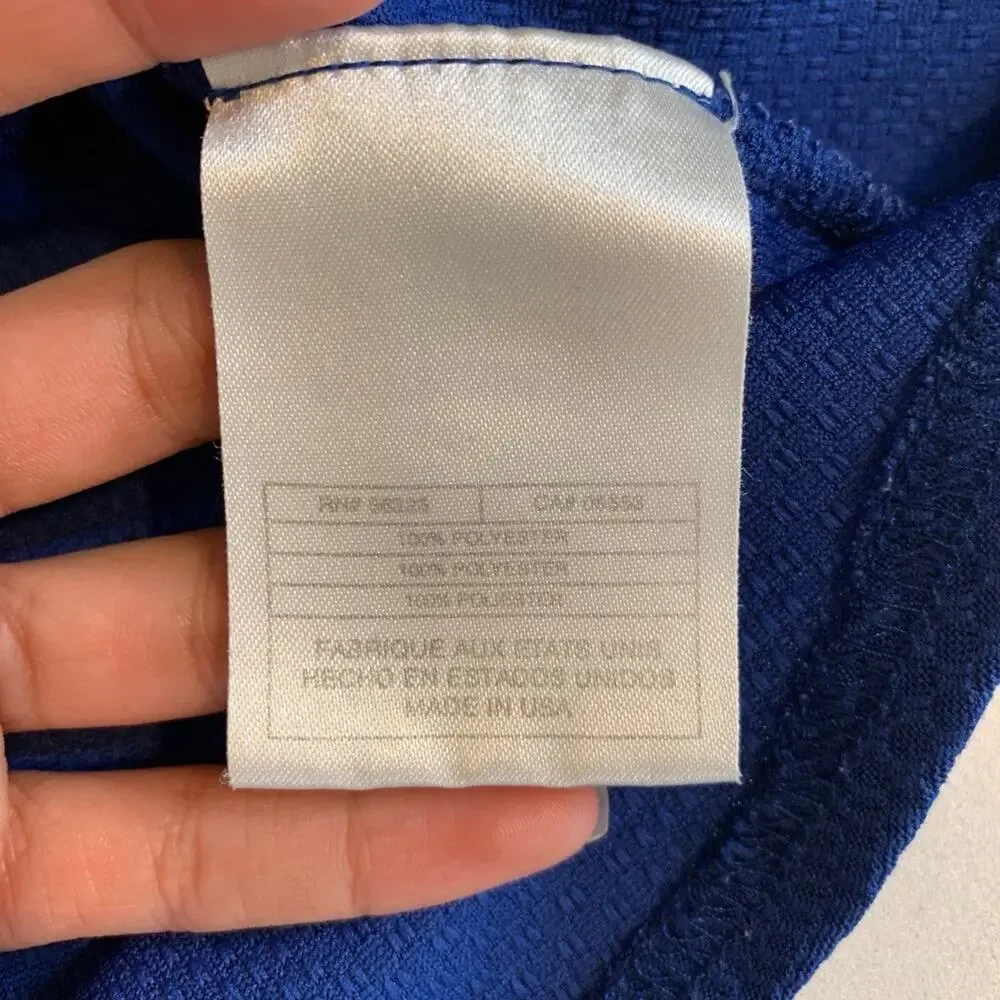 Vintage Nike Shirt‎ Womens S Small Harbor Dri Fit Short Sleeve 1/4 Zip Textured